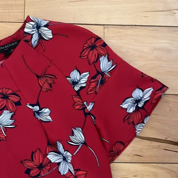 Banana Republic Floral shift dress Size 8 - Picture 2 of 10